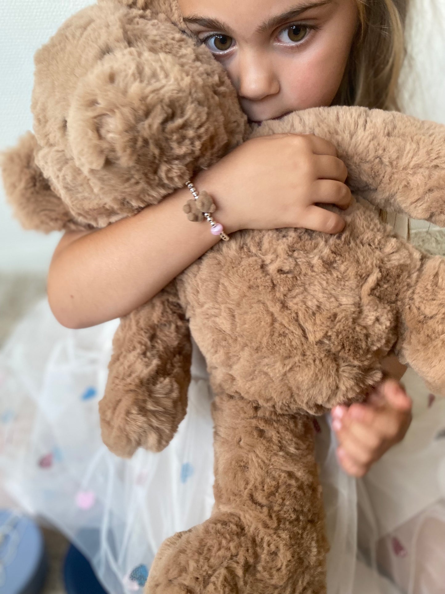 The Original 925 Teddy Bracelet - Brown Bear
