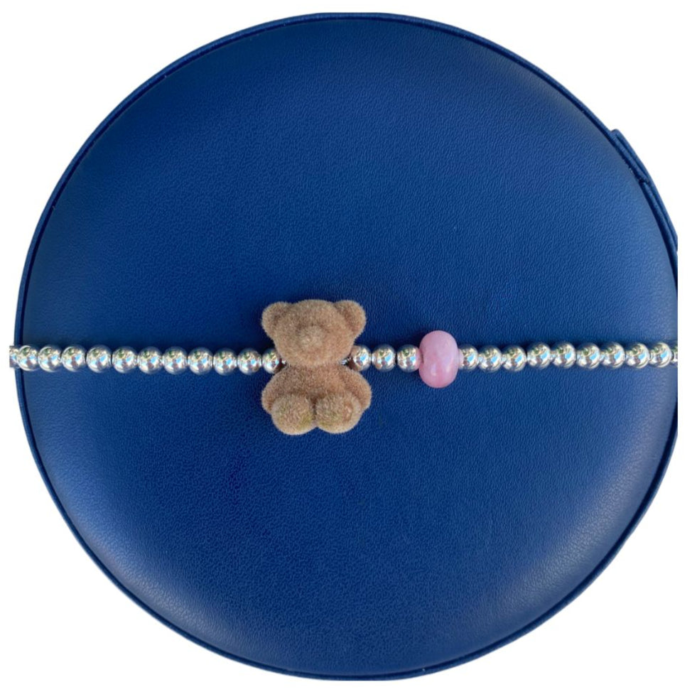 The Original 925 Teddy Bracelet - Brown Bear