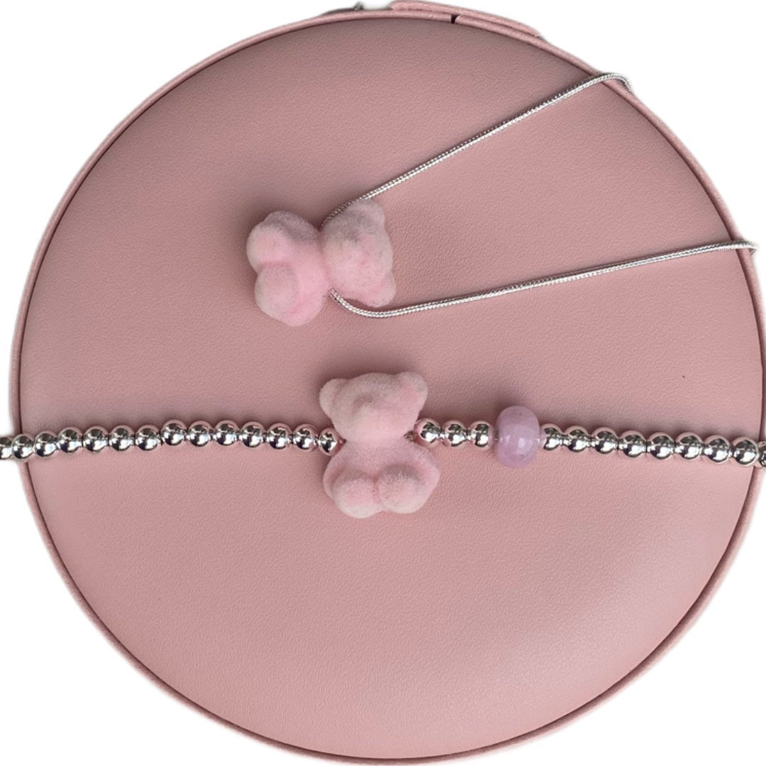 The Original 925 Pink Teddy Bracelet