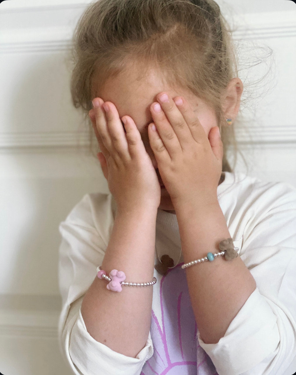 The Original 925 Teddy Bracelet - Brown Bear