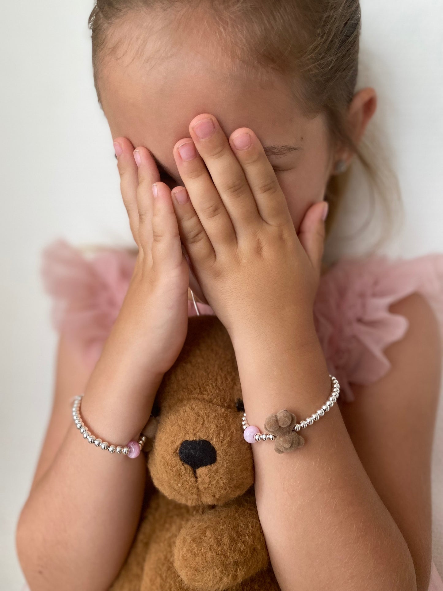 The Original 925 Teddy Bracelet - Brown Bear