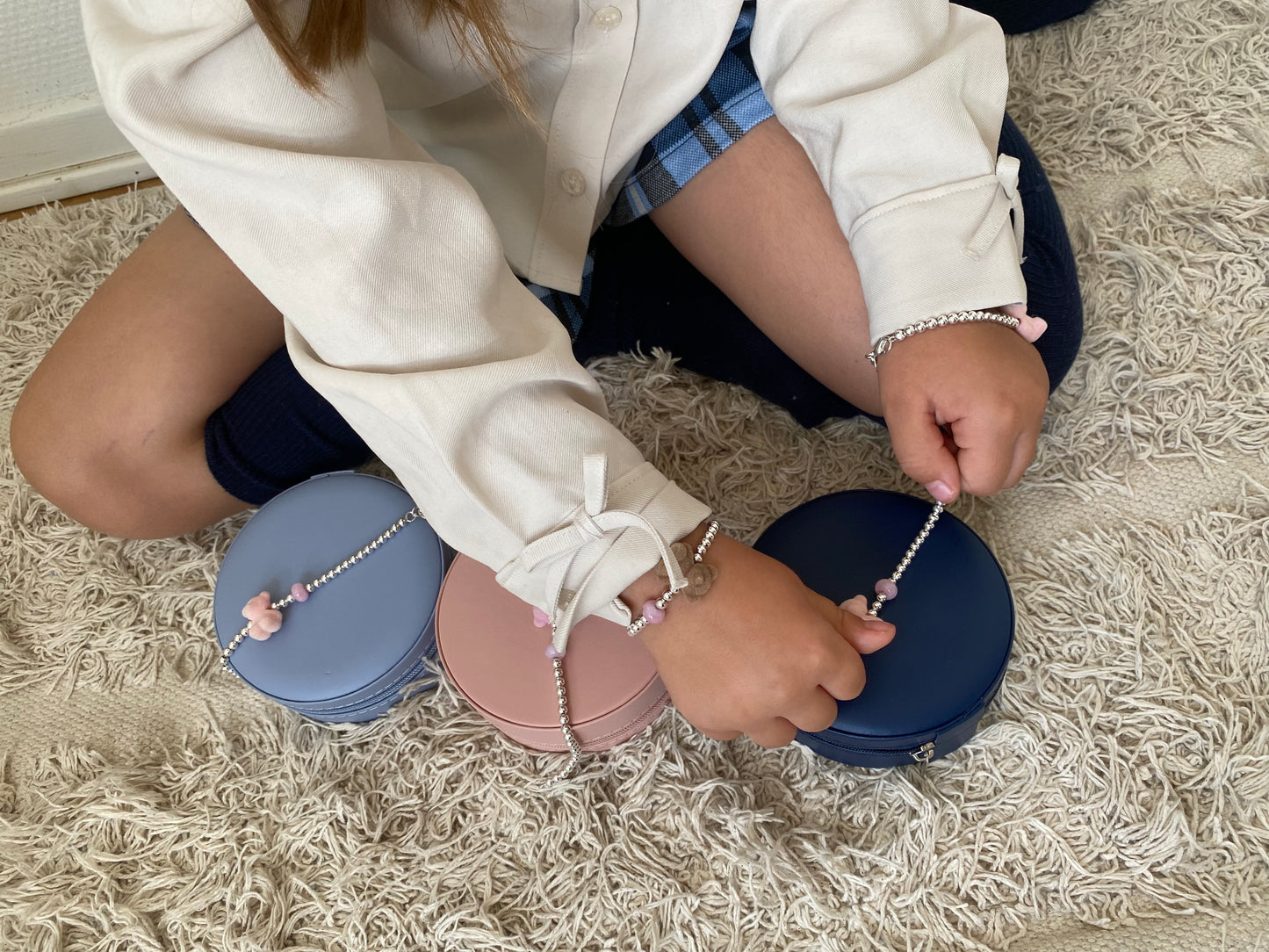 The Original 925 Teddy Bracelet - Brown Bear