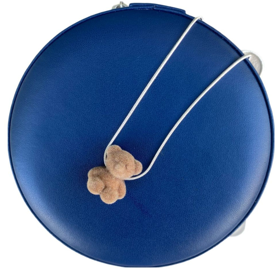 Brown 925 Original Teddy Necklace