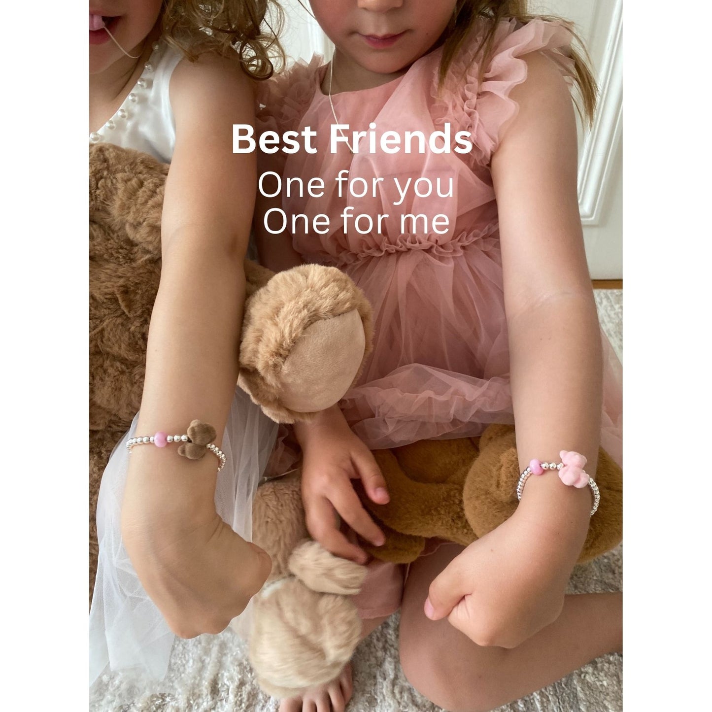 Pink 925 Teddy Necklace