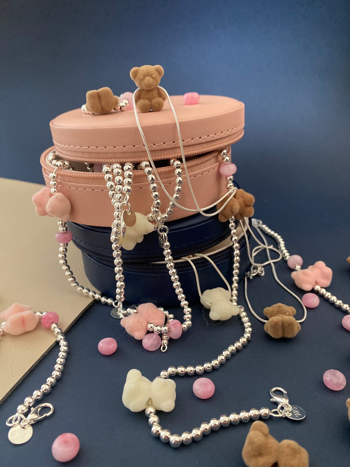 The Original 925 Teddy Bracelet - Brown Bear