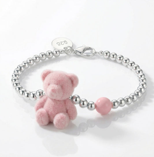 The Original 925 Pink Teddy Bracelet