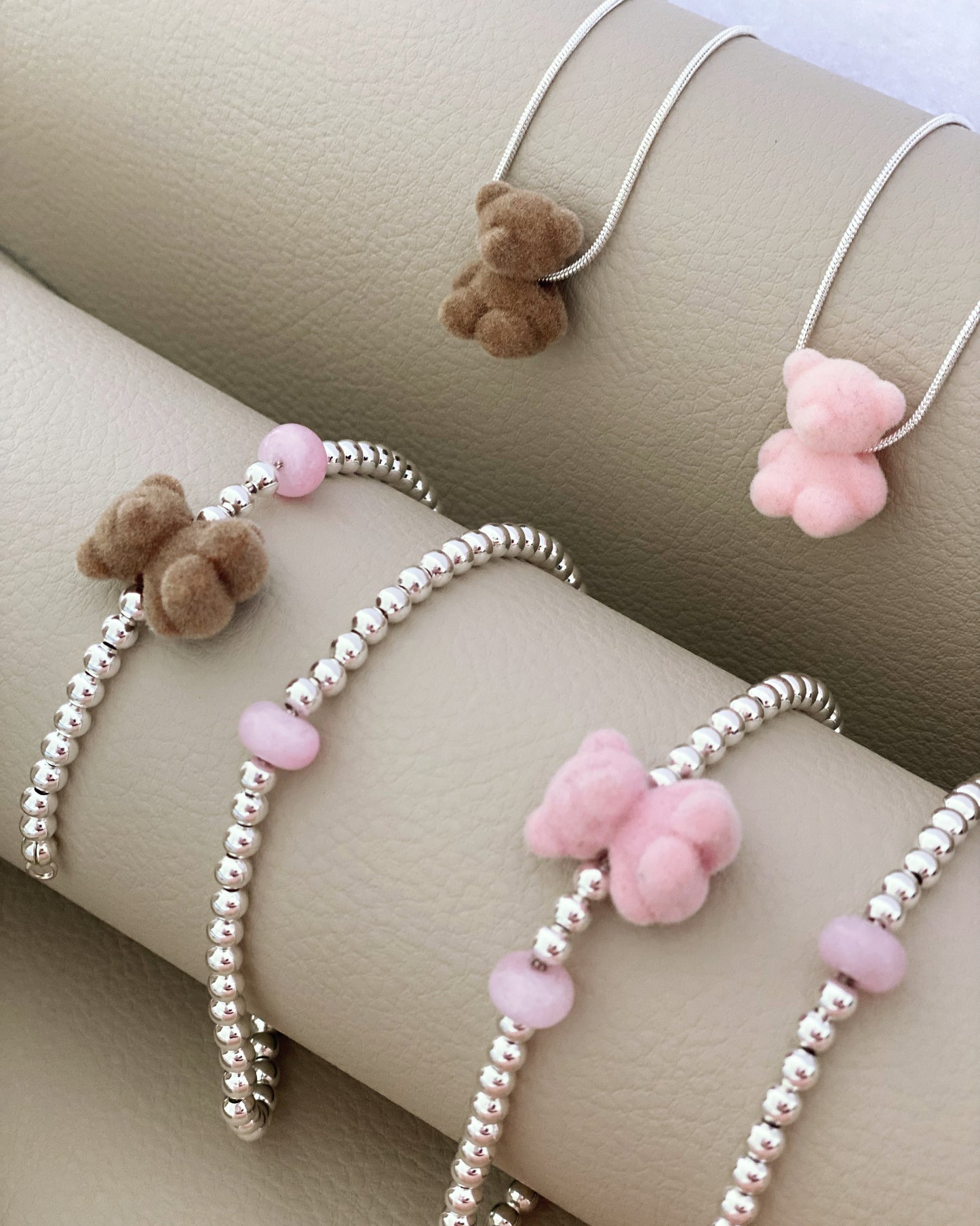 Brown 925 Original Teddy Necklace