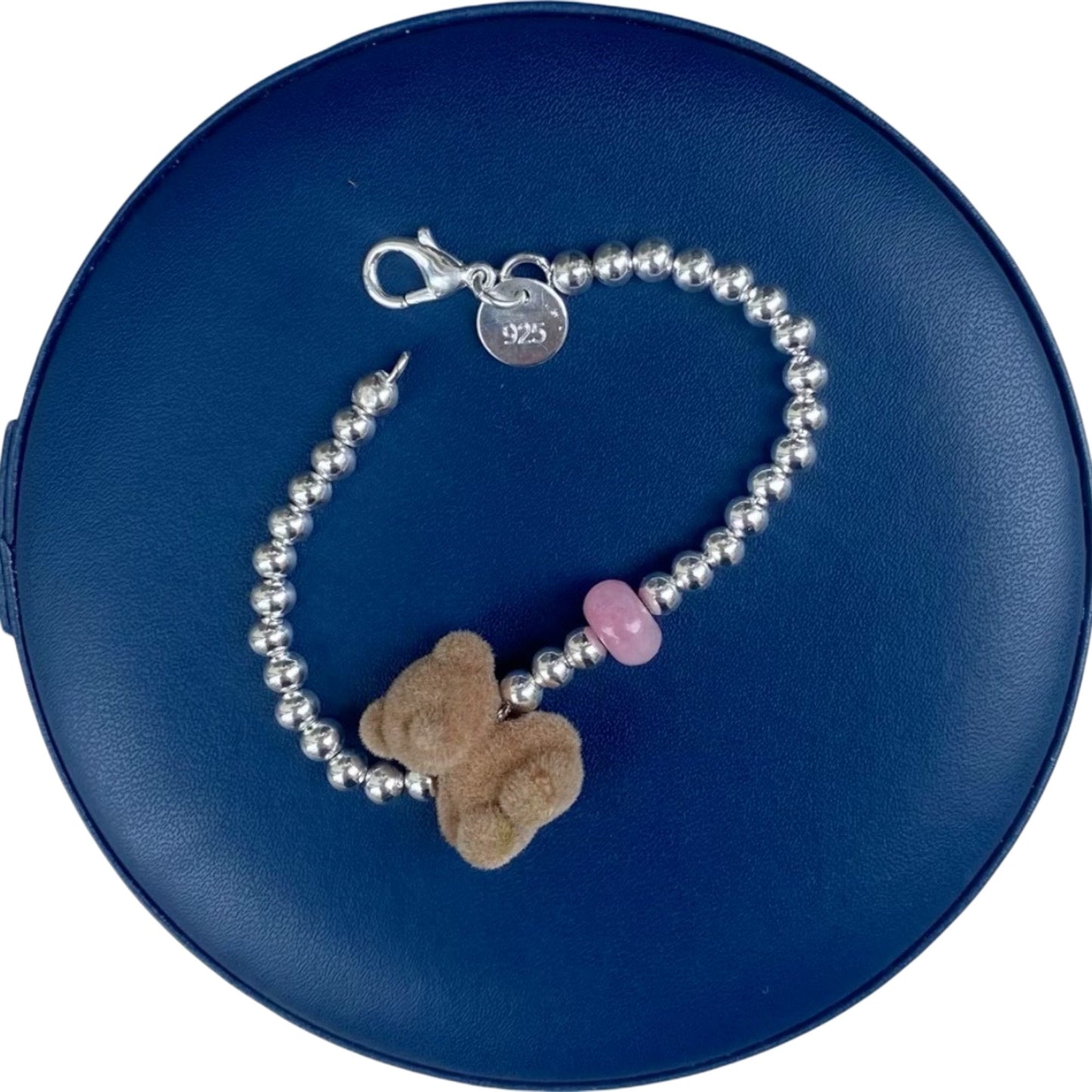 The Original 925 Teddy Bracelet - Brown Bear